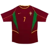 Portugal Retro Jersey Home World Cup 2002