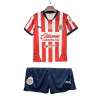 24-25 Chivas Home Soccer Kids kit Jersey+Shorts
