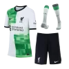 Kids Liverpool Away Whole Kit Jersey+Shorts+Socks 2023/24