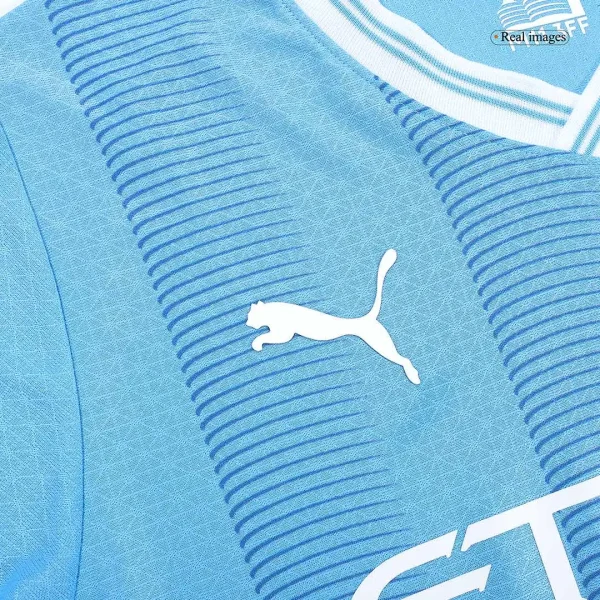 2023/24 Manchester City Home Long Sleeve Jersey