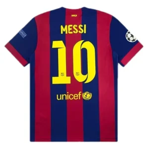 2014/15 Barcelona Messi #10 Retro Jersey Home