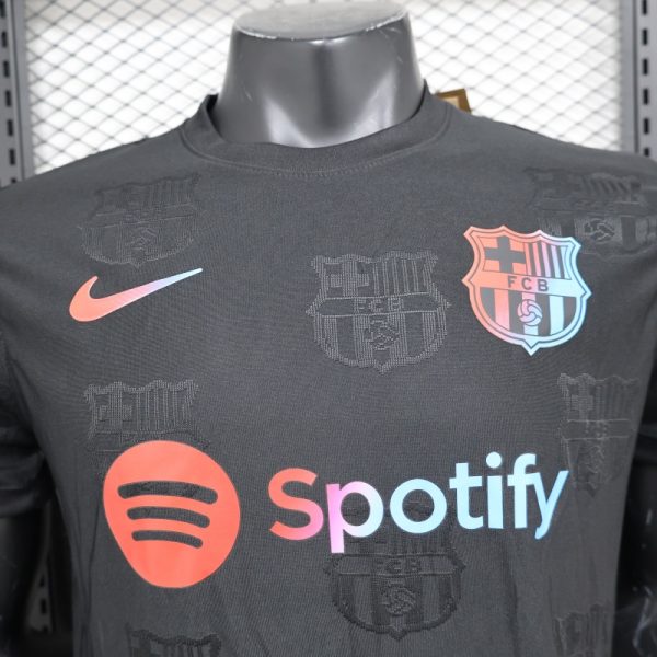 2024/25 Barcelona Away Jersey Spotify Logo Without Text Player Version
