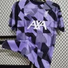 Liverpool Training Wear Purple Football Shirt  2023/2024