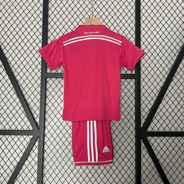 Real Madrid 14-15 Away Retro Kids Kits Vintage Children Sets Football Jersey