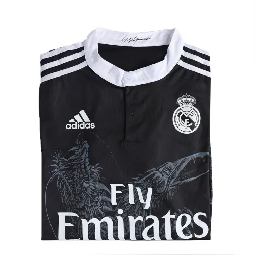 2014/15 Real Madrid Retro Long Sleeve Jersey Third Away