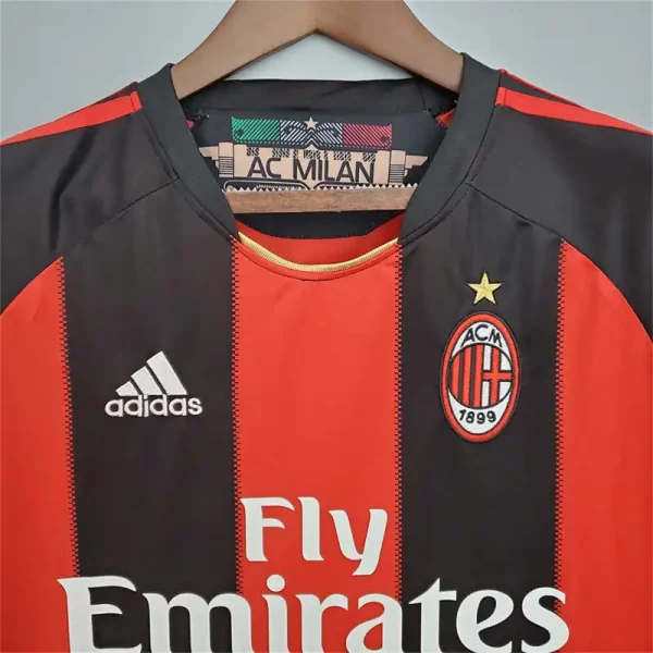 2010/11 AC Milan Retro Jersey Home