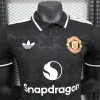 24-25 Manchester United Player Version Black POLO Shirt