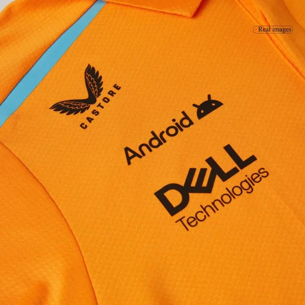 F1 McLaren Racing Team Polo Shirt Orange 2024