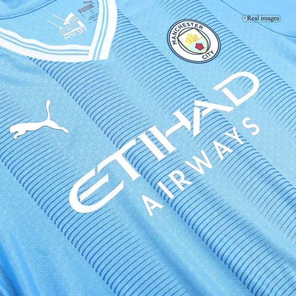 2023/24 Manchester City Home Jersey Player Version