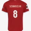 M.SALAH #11 VIRGIL #4 SZBOSZLAI #8 MAC ALLISTER #10 Liverpool Home Jersey 2023/24