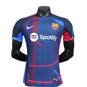 2024/25 Barcelona Third Jersey Without Spofity Text Player Version