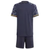 2023/24 Kids Real Madrid Away Jersey Kit