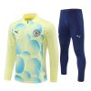 Manchester City Zipper Sweatshirt Kit(Top+Pants) 2024-25
