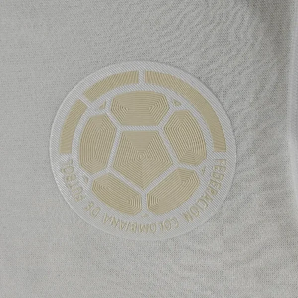 Colombia Nation 2024 100th Anniversary White Hoodie Jacket