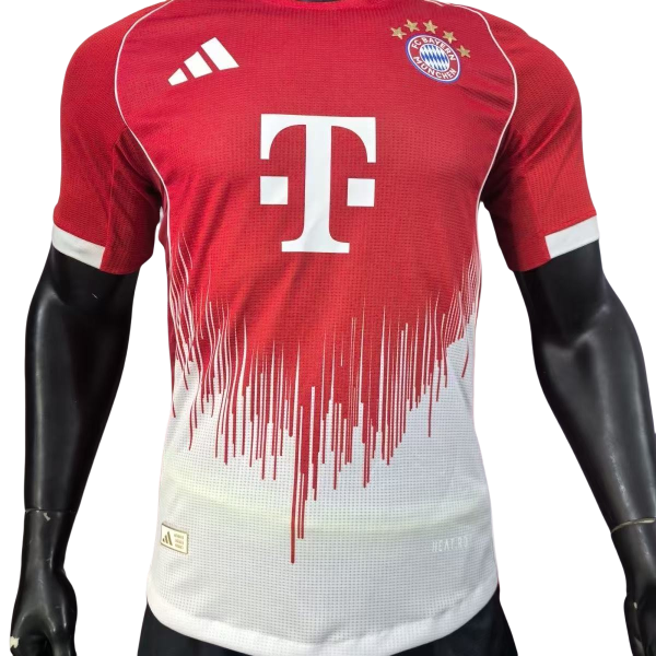 2025/26 Bayern Munich Home Player Version Soccer Jersey