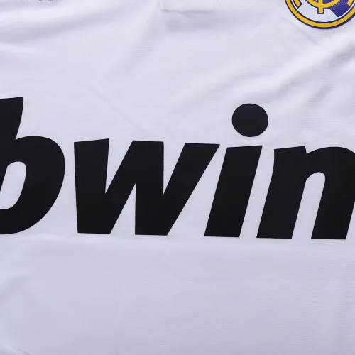 2011/12 Real Madrid Retro Jersey Home Long Sleeve