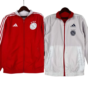 2023-2024 Ajax Reversible Windbreaker£¨Red-White£©Soccer Jersey 1:1 Thai Quality