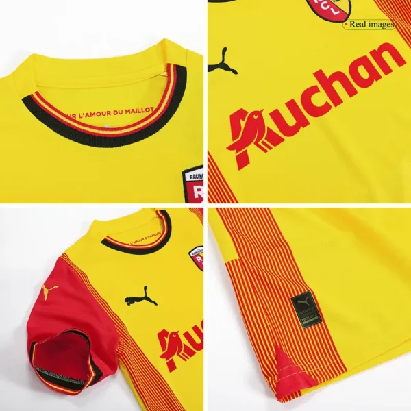 23-24  Kids RC Lens Home Kit Jersey+Short