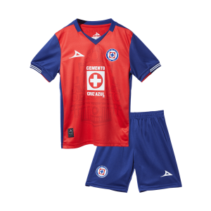 Kids Cruz Azul Third Away Soccer Kits 2024-25