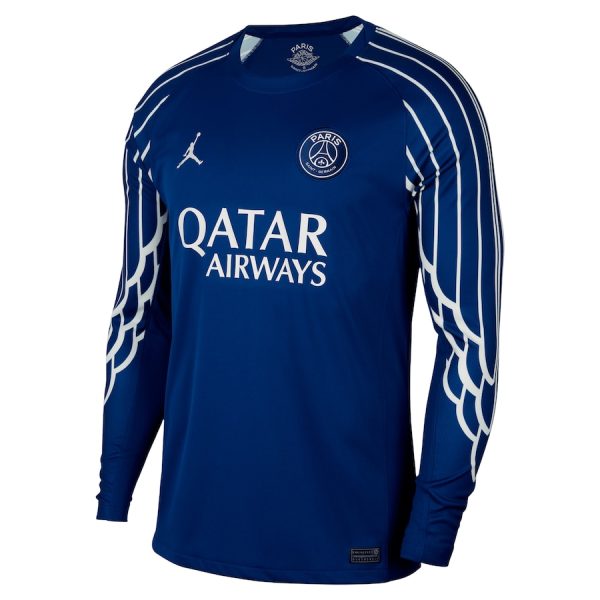 PSG Jordan Shirt Fourth Stadium Jersey Long Sleeve Player Version 24-25