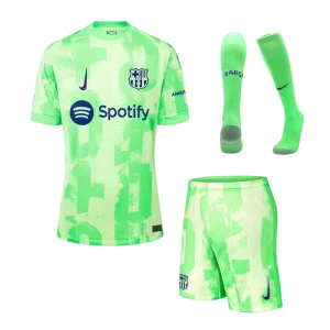 Barcelona Third Away Custom Full Soccer Kit 2024-25