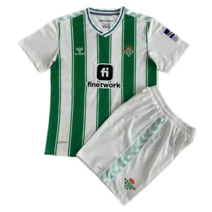 2023/24 Kids Real Betis Home Kit Jersey+Short