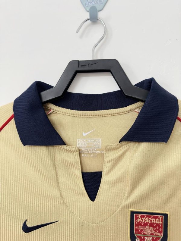 2001/2002 Arsenal Retro  Away Football Shirt