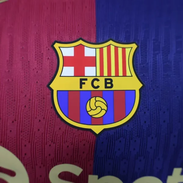 2024-25 Barcelona Home Jersey Player Version