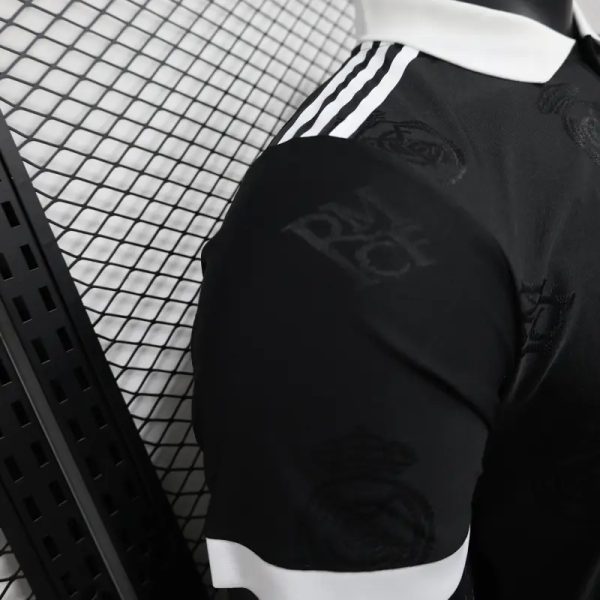 2025-26 Real Madrid Men's Polo Shirt Black