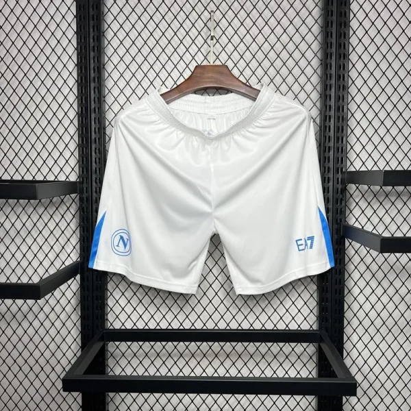 2024/25 Napoli Home White Shorts