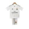 Real Madrid 15-16 Home Retro Kids Kits Children Sets Football Jersey