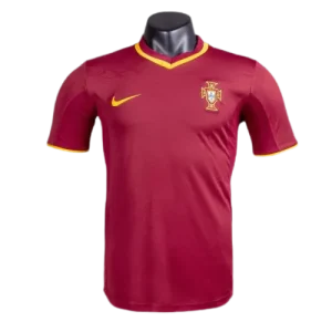 Portugal Retro Soccer Jersey Home Replica Euro Cup 2000
