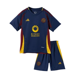 Kids Roma Custom Third Away Soccer Kits 2024-25