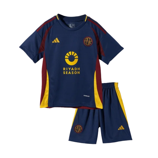 Kids Roma Custom Third Away Soccer Kits 2024-25