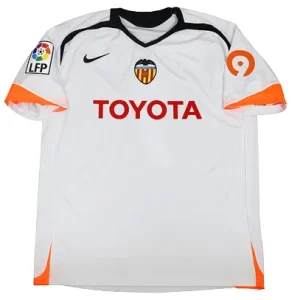 2006/07 Valencia Retro Jersey Home