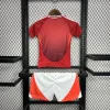 2024/25 Kids Manchester United Home Kit(Jersey+Shorts)