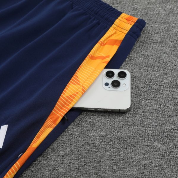 2024-25 Real Madrid Zipper Sweatshirt Kit(Top+Pants) White