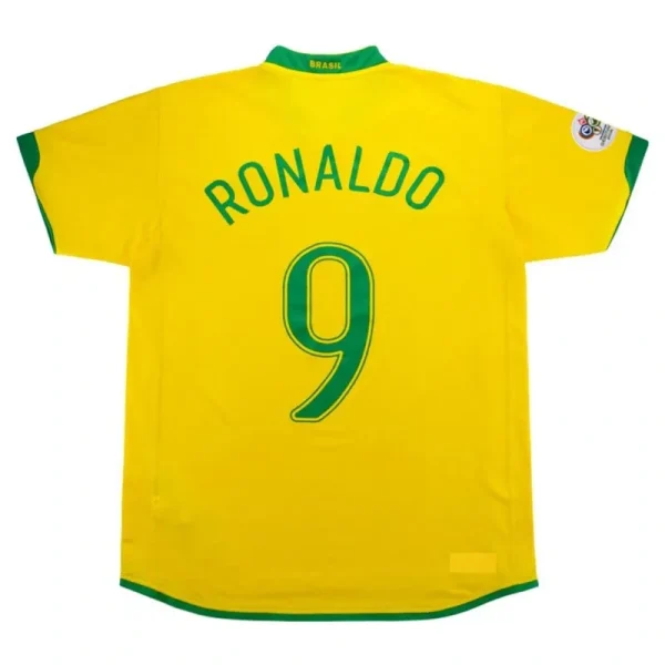 Brazil World Cup 2006 Retro Jersey Home
