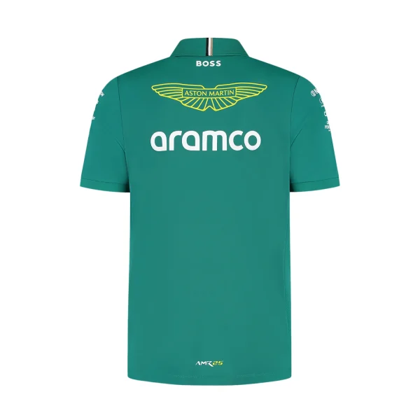 Aston Martin F1 2025 Team Polo Shirt