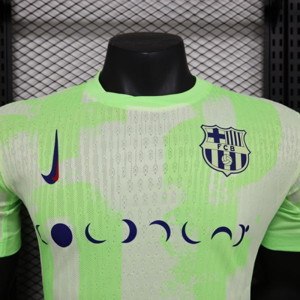 Barcelona Third Jersey Without Spofity Text Player Version 2024/25
