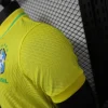 Brazil Men's 2024 Slim Fit POLO Shirt - Yellow