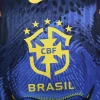 Brazil Nation 24/25 Panther Eyes Player Special Edition Blue Football Jersey