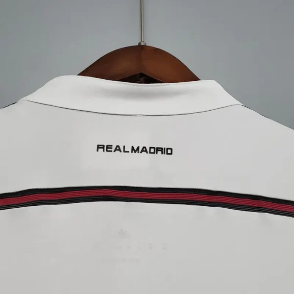 2014/15 Real Madrid Retro Long Sleeve Jersey Home