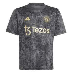 Manchester United Stone Roses Pre-Match Kit Football Jersey 23/24 - Cutejersey