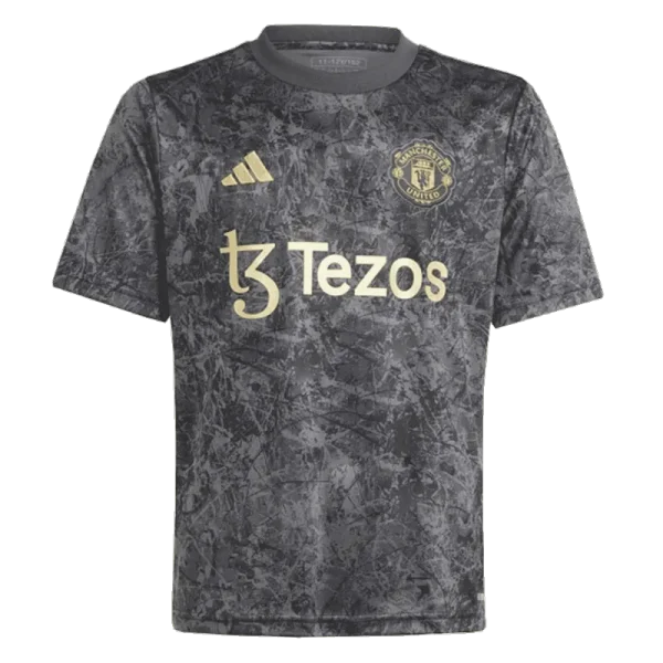 Manchester United Stone Roses Pre-Match Kit Football Jersey 23/24 - Cutejersey