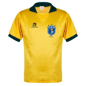 Brazil 1988 Retro Jersey Home