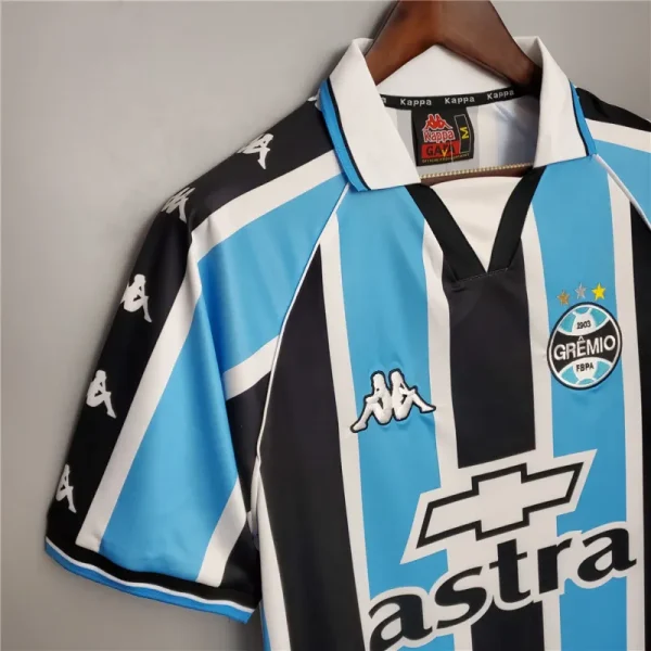 Grêmio FBPA 2000/01 Retro Soccer Jersey Home Replica