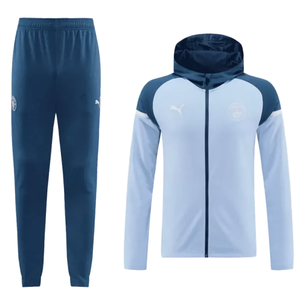 Manchester City Hoodie Training Kit (Jacket+Pants) 2024-25
