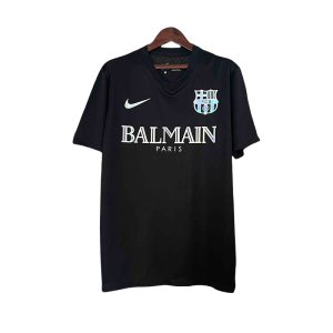 24-25 Barcelona Black Reflective Special Edition Soccer Shirt