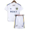 2023/24 Kids Leeds United Home Kit Jersey+Shorts